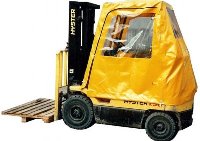 Кабина универсальная мягкая для вилочного погрузчика