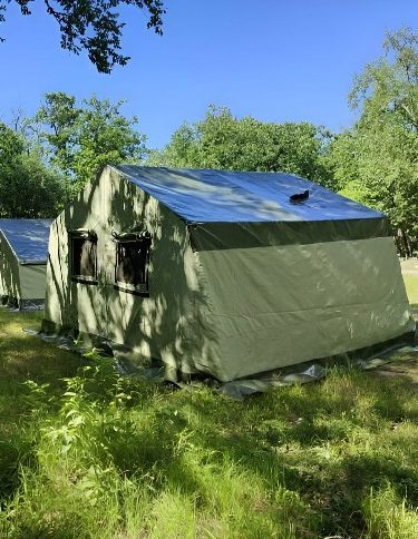Изготавливаем солдатские палатки в Кадникове вместимостью <strong>до 70 человек</strong>